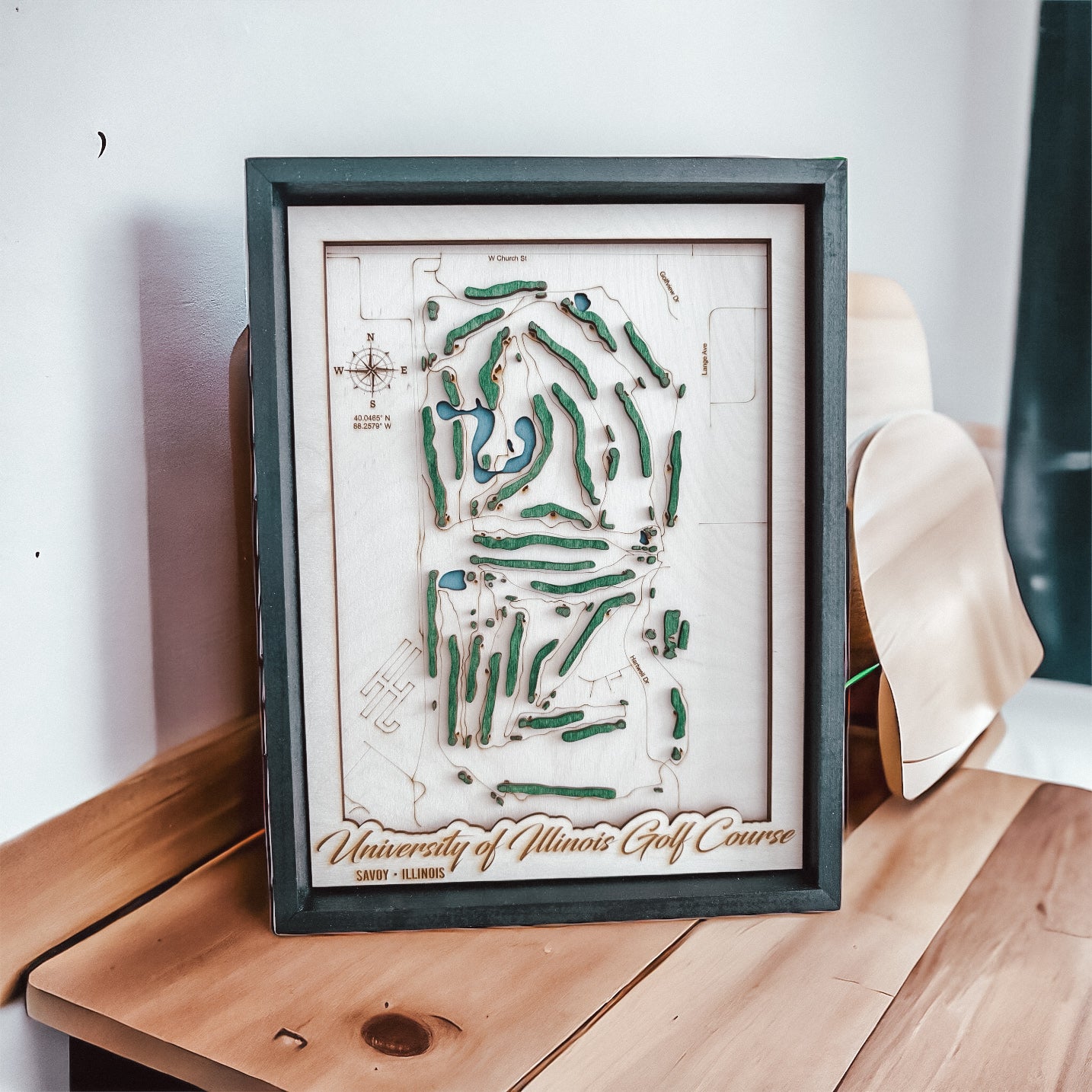 Custom Golf Course Map | Kensington Cuts